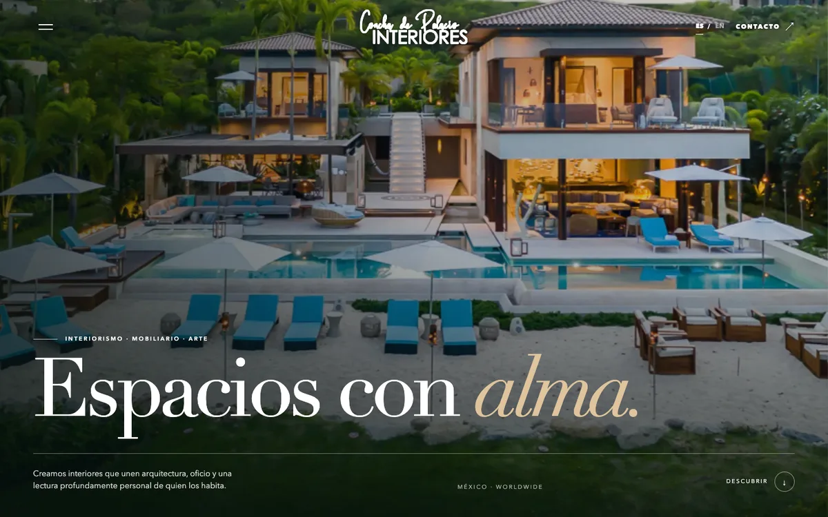 Concha de Palacio Interiores
