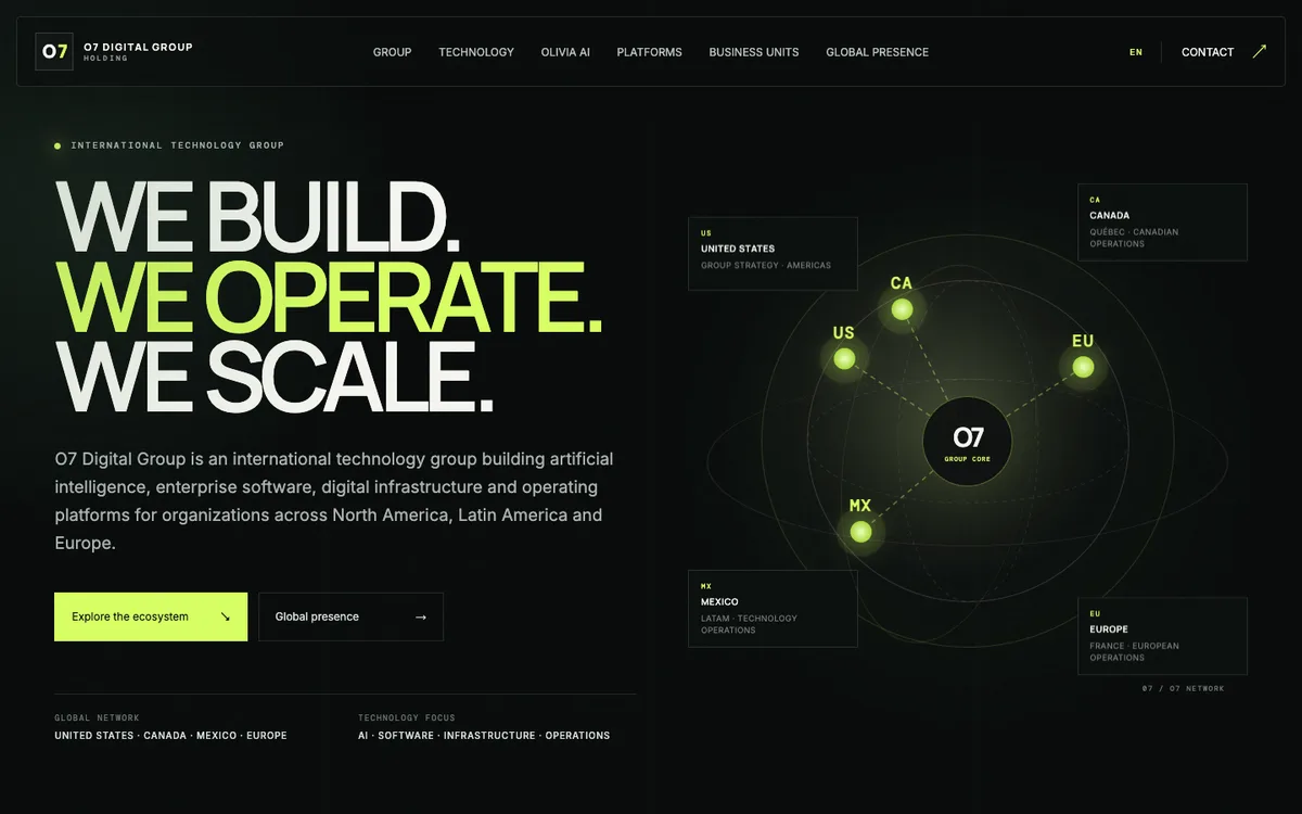 O7 Digital Group Holding
