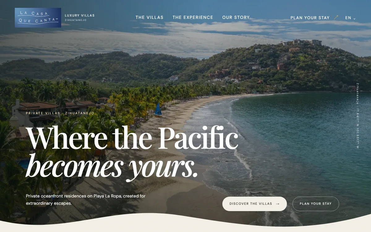 Luxury Villas by La Casa Que Canta