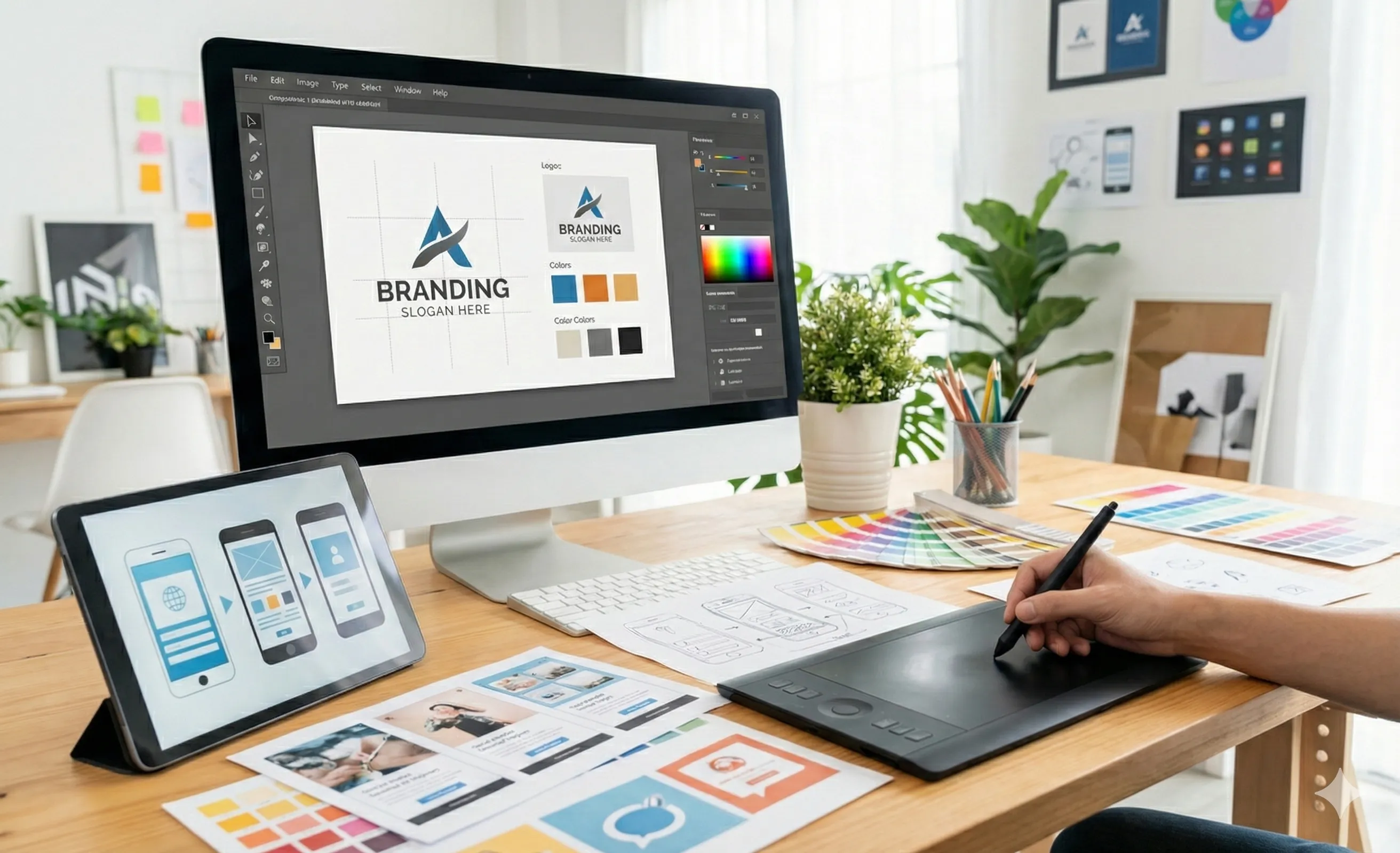 Création graphique et design digital